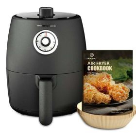 2 Quart Compact Air Fryer, 1200W New Small Air Fryer for Small Kitchens and Healthy Cooking