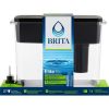 Extra Large Ultramax 27 Cup Black Filtered Water Dispenser with 1 Elite Filter