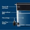 Extra Large Ultramax 27 Cup Black Filtered Water Dispenser with 1 Elite Filter